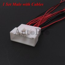 자동차 1 세트 20 홀 MG610363 7123-1403 MG 610363 자동 암수 소켓 터미널 와이어 케이블 플매트 카펫 러그 포함, [04] Follow me cheaper