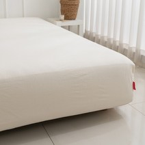 광목 바이오워싱 30수순면 호텔식 매트커버LK 내추럴