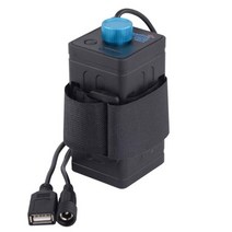 블랙박스보조배터리 자전거 led 스마트 폰에 대 한 8.4v 방수 usb 4x 배터리, 1개