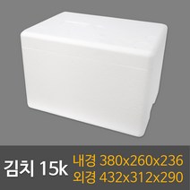 택배용 식품용 김치15k(12ea) DW-2호 스티로폼박스, DW-2호(12ea), 1개