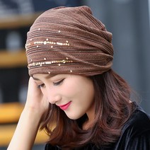 쇼션 끌리쥬 여성 모자 비니 봄 여름 가을 겨울 두건 패션 자외선차단 항암 여자 중년