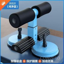 윗몸일으키기 기구 탈부착 운동 체육관 가정용 실내 싯업 복근 다이어트 헬스 홈트 뱃살, 더블패드 플래그십-스카이블루+요가패드