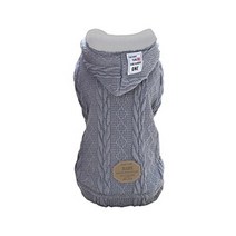 Rdc Pet Dog Hoodie Clothes Dog Woolen Sweater Cap Winter Warm Turtleneck Sweater Fleece Coat Small, 1