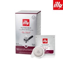 illy 일리 커피 인텐소 파드 18개입 파드커피, 7g, 18 개입