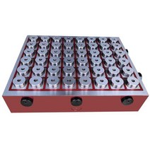 진공척 CNC 밀링머신 마그네틱 흡착테이블 가공디스크, 210x210 사각 자기 블럭