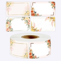 50-250pcs 35cm 꽃 이름 레이블 주방 빈 필기 날짜 스티커 냉장고 냉동고 식품 저장 중소 기업, 01 QY2085-50pcs