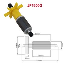 모터 펌프 가정용 농업용 소형 수중 워터 sunsun 수족관 jp500jp700jp900jp1100jp1500 시리즈 예비 로터 액세서리, jp1500
