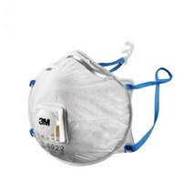 분진 용접흄 여과식 편한 방진마스크 1급 10개 특수필터 기계마찰보호, 3M 방진마스크 8922 (1급-흄-1EA)