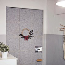드림보드 흡음재 차음재 Set 셀프 DIY 현관문 방음재 1x2.1m 25t, 연베이지, 1개