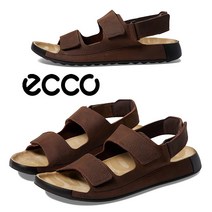 ECCO 에코 Cozmo 2.0 가죽 남자슬리퍼 캐주얼슬리퍼 블랙 브라운