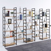 모던 연결형 책장 C타입, C타입 (YWD4025-BK)