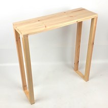 좁은 테이블 바테이블 원목 10t06, 원목테이블35x24x74cm