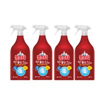 홈스타 착 붙는 락스 스프레이, 500ml, 4개