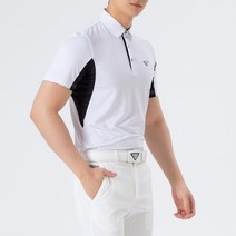 남자 골프웨어 통기성 반팔 카라 티셔츠 골퍼 아빠선물 실외연습장 골프옷