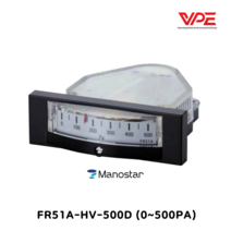 Manostar FR51A 판넬설치형 미 차압계 FR51A-HV-500D (0~500PA)