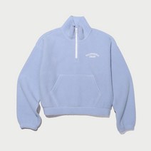 후아유 덤블 레터 반집업 맨투맨 (셋업) (2color) / WHMAC4T32F