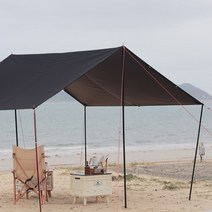블랙코팅 렉타 타프 맞춤 제작, DS150폴리, 블랙