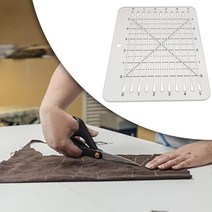 취미 퀼트 diy 도구 투명 퀼팅 자 템플릿 패치워크 DIY 공예 액세서리