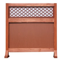 {생활의 지혜] 737-508 폭 120 x 높이 123 cm 홍송 원목 파티션 양면 동일 디자인 찢김 방지 한지 사용 인테리어 생산 공장 비 규격 생산 가능