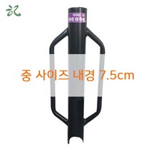 농기구 말뚝박기 타격봉 (사이즈 중) 농작물지지대 말뚝망치 원예, 1개