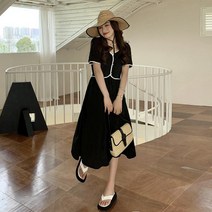 데이트룩 레이스 블랙 화이트 원피스 하객 여름 결혼식 데일리룩 미니 반팔 미디 단정한 오피스룩 바캉스