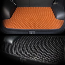 XM3 QM6 QM3 QM5 삼성 가죽 트렁크 바닥 매트, 모하비트렁크매트, 르노삼성