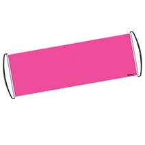 ZIPSIGN 드라이 이레이즈 배너 - 자체 롤업 24.1 x 68.6cm(9.5 x 27인치)까지 펼쳐짐 재사용 가능 휴대용 주머니에 적합 - 스포츠 콘서트 응원에 적, Solid Pink
