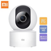 Xiaomi Mi 스마트 카메라 360 2K 1296P 1080P WiFi 무선 감시 웹캠 야간 시계 휴머노이드 아기 보안 모니터 감지, [02] With A EU Plug, [05] SE 1080P