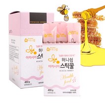 [예찬] [강원양봉] 프리미엄 아카시아 스틱꿀 (15gx30개입)x2박스