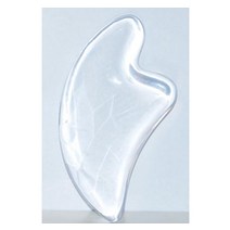 작은얼굴 꾹꾹 눌러주는 셀프 경락 괄사 1P 스틱 도구 페이스 업 경락도구셀프 얼굴마사지 림프마사지 바디 경락봉 속살괄사, 투명