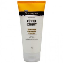 피부과 클렌징폼 뉴트로지나 딥클린 청소년 미백 모공 여드름 좁쌀 초등학생 세안제 175g