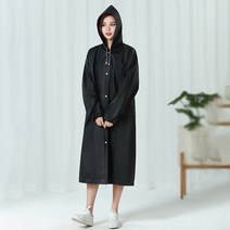 아딜렌 여성 우비 레인코트 여름우비 골프우비 EVA 다회용 2개