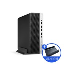 HP ProDesk 600 G4(미니PC) I5-8500/8G/SSD256G/1TB/Win10 중고 데스크탑(PC받침대 증정)