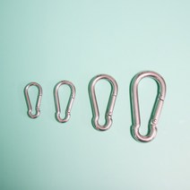 강철 스텐 비너 안전비너 모음 / 단조팩 호환 캠핑 텐트 타프 해먹 등산 고리, 스탠비너