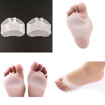 엄마의쇼핑 실리콘 발 앞꿈치 패드 발바닥 쿠션패드 2p 앞꿈치풋깔창