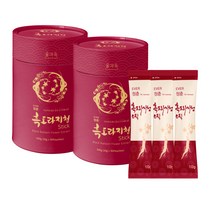 흑도라지청 스틱 여성용 남성용 50포(1+1) 저온 고농축 구증구포 도라지청, 흑도라지청스틱50포 여성용(1+1)