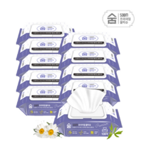 숨 프리미엄 물티슈 100매, 25팩