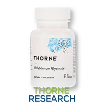 Thorne Research 쏜 리서치 몰리브덴 글리시네이트 Molybdenum Glycinate 60캡슐