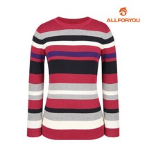 [올포유] 여성 줄무늬 라운드 니트 AWSRI7255-403_G