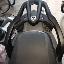 대림 XQ250 리어 테일 러기지랙 선반 탑박스 짐대, 설치 후 후면 선반 22 모델