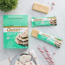 Quest Nutrition 퀘스트바 저탄수 키토 프로틴 바 - 페퍼민트바크 12개입, 1개