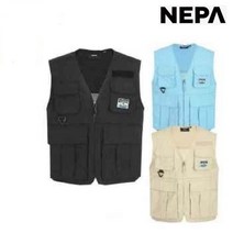 네파(공용) NC일산 내츄럴한 터치감의 나일론 타슬란 소재 적용 여름철 활용도가 좋은 호보스 메쉬 베스트 7JD1463C_NI