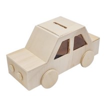 나무저금통 만들기 꾸미기, 자동차