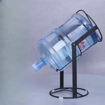 생수통 디스펜서 물통 받침대 생수 거치대 랙 탕비실 낚시 업소용, 11.3L용