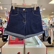 소이 안양점 **여름** 여아 3부 롤업 오픈 밴딩 셀비지진 42800원!!! 진청 주니어