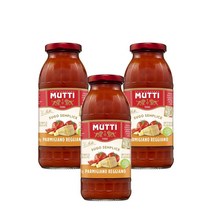무띠 파르마 파르미지아노 레지아노 파스타 소스 400g Mutti Parma Sugo Semplice Pasta Sauce, 3팩, 3개