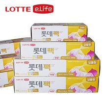 롯데이라이프 위생팩 알뜰형 대형 100매 200매