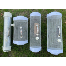 장수말벌 트랩 포획통 잡는 기계 포획기 원형, 10리터 복층 철망