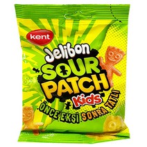 켄트 사우어패치 키즈모양 젤리 80g, 5개