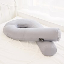 리누 바디필로우 ver 코튼폼, 그레이